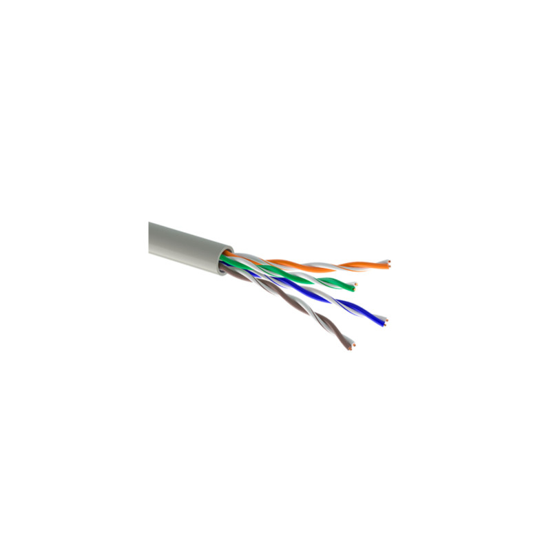 Кабель мережевий OK-Net UTP cat.5e 100м (U/UTP-cat.5Е) (КПВ-ВП (350) 4*2*0,50 / 100)