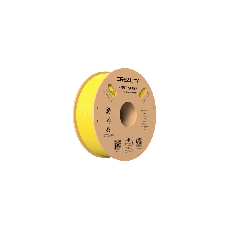 Пластик для 3D-принтера Creality PLA Hyper 1кг, 1.75мм, yellow (3301010379)
