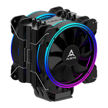 Кулер до процесора Alseye H120D-4.0 (Black) (AS.01.02.0009)