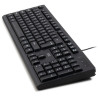 Клавіатура AOC KB100B USB UA Black (KB100B/97)