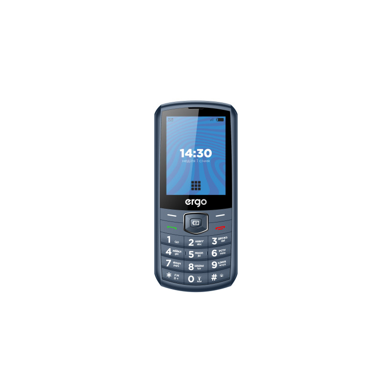 Мобільний телефон Ergo E285 Blue