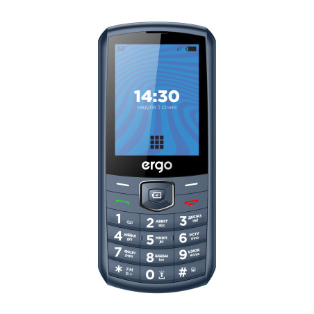Мобільний телефон Ergo E285 Blue