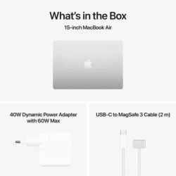 Ноутбук Apple MacBook Air 15 M5 A3448 Silver (MDVC4UA/A)