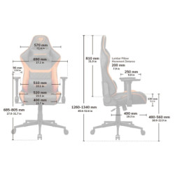 Крісло ігрове Cougar Armor One V2 Gold F