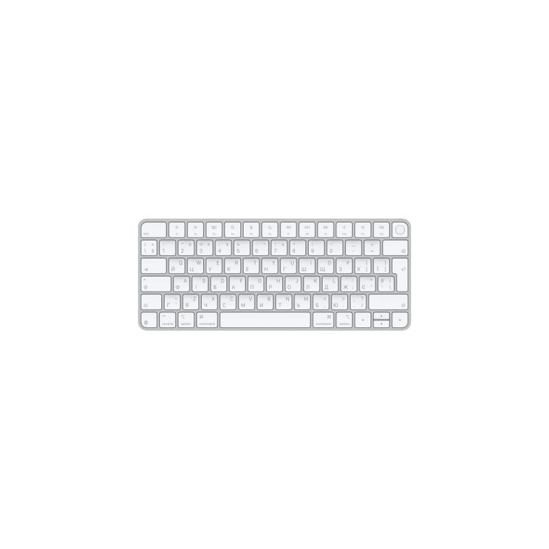 Клавіатура Apple Magic Keyboard with Touch ID Bluetooth/USB-C UA White (MXCK3UA/A)