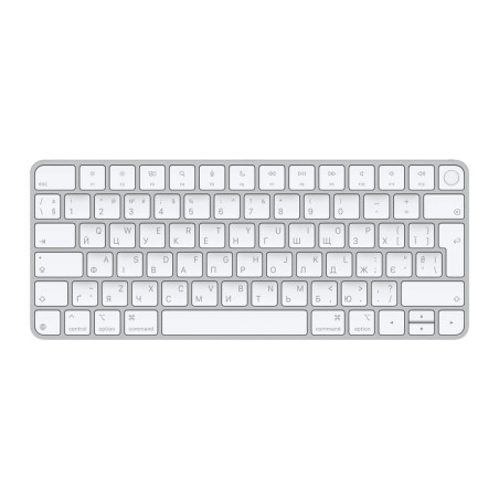 Клавіатура Apple Magic Keyboard with Touch ID Bluetooth/USB-C UA White (MXCK3UA/A)