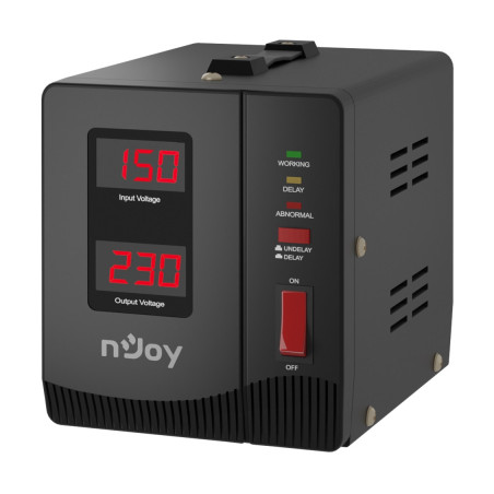 Стабілізатор напруги nJoy Alvis 1000 (AVRL-10001AL-CS01B) AVR, 1 розетка (Alvis 1000)
