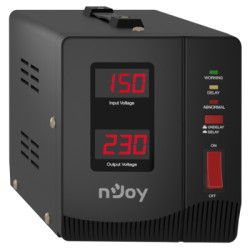 Стабілізатор напруги nJoy Alvis 1000 (AVRL-10001AL-CS01B) AVR, 1 розетка (Alvis 1000)