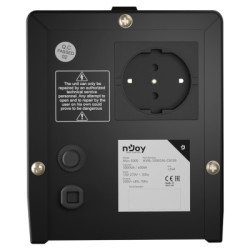 Стабілізатор напруги nJoy Alvis 1000 (AVRL-10001AL-CS01B) AVR, 1 розетка (Alvis 1000)