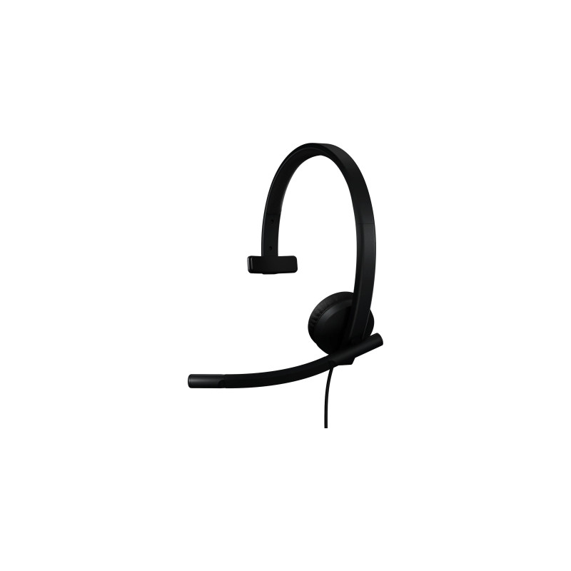 Навушники Logitech H570e Corded for Business Mono Teams USB-A Black (981-001426)
