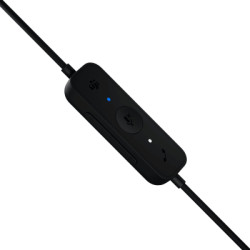 Навушники Logitech H570e Corded for Business Mono Teams USB-A Black (981-001426)