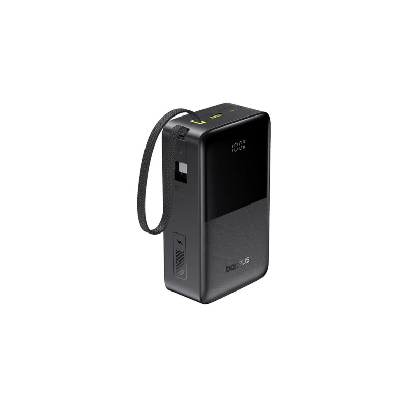Батарея універсальна Baseus EnerFill FC51 Bipow2 Pro 30000mAh 22,5W build cab.USB-C black (E0028100)