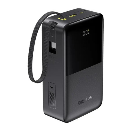 Батарея універсальна Baseus EnerFill FC51 Bipow2 Pro 30000mAh 22,5W build cab.USB-C black (E0028100)