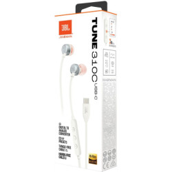 Навушники JBL Tune 310C USB-C White (JBLT310CWHT)