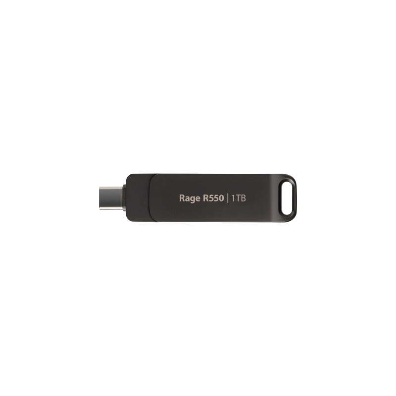USB флеш накопичувач Patriot 1TB Rage R550 Matte Black USB 3.2/Type-C (PE1TR550DSAD)