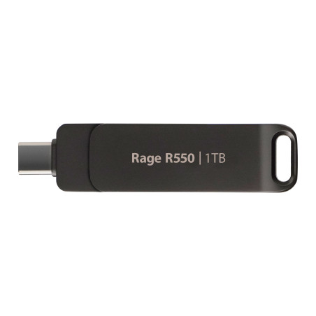 USB флеш накопичувач Patriot 1TB Rage R550 Matte Black USB 3.2/Type-C (PE1TR550DSAD)