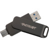 USB флеш накопичувач Patriot 1TB Rage R550 Matte Black USB 3.2/Type-C (PE1TR550DSAD)