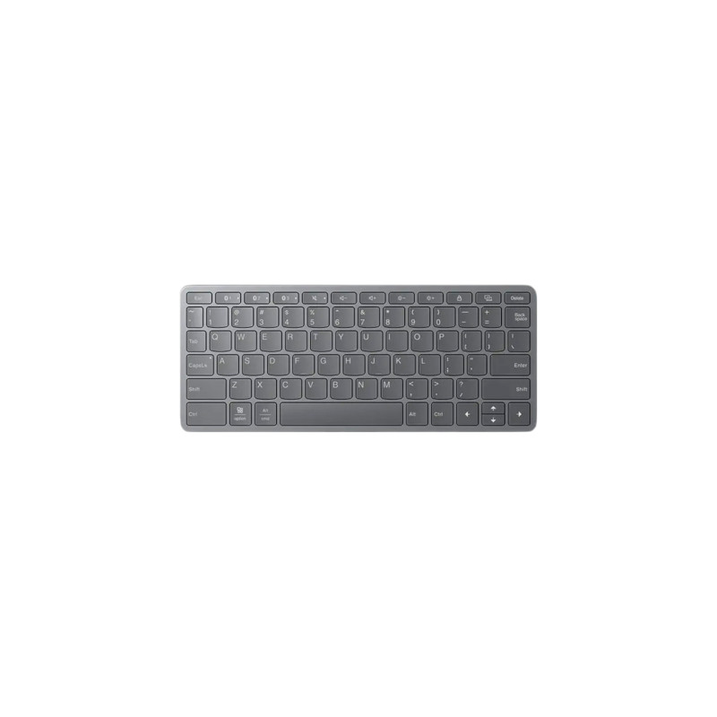 Клавіатура Lenovo Multi-Device Bluetooth/USB UA Grey (ZG38C05806)