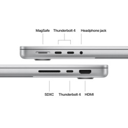 Ноутбук Apple MacBook Pro 14 A3434 M5 Silver (MDE64UA/A)