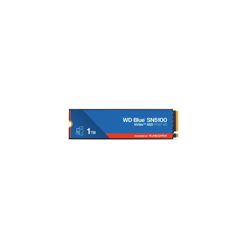 Накопичувач SSD M.2 2280 1TB BLUE SN5100 WD (WDS100T5B0E-00CPE0)