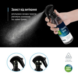 Спрей для очищення ColorWay Cleaning Kit, Large, OLED/LED/LCD/TFT, 550ml, microfibre*2 (CW-5500)