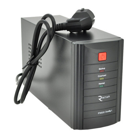 Пристрій безперебійного живлення Ritar RTM500 (300W) Standby-L (RTM500L)