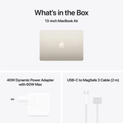 Ноутбук Apple MacBook Air 13 M5 A3449 Starlight (MDHD4UA/A)