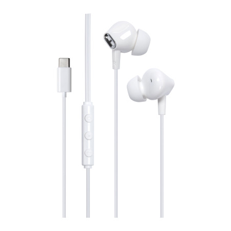 Навушники Vention Echo Lite USB-C In-Ear Wired White (GBBWAV)