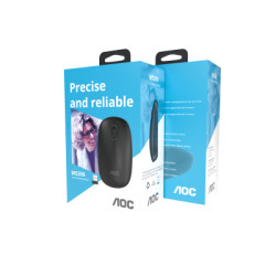 Мишка AOC MS200B Wireless Black (MS200B/LA)