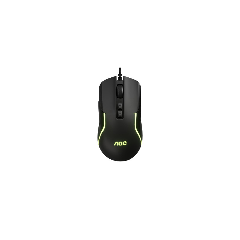 Мишка AOC GM170B LED USB Black (GM170B/LA)