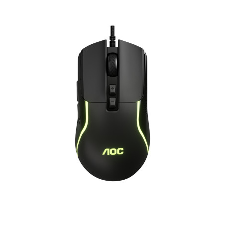 Мишка AOC GM170B LED USB Black (GM170B/LA)