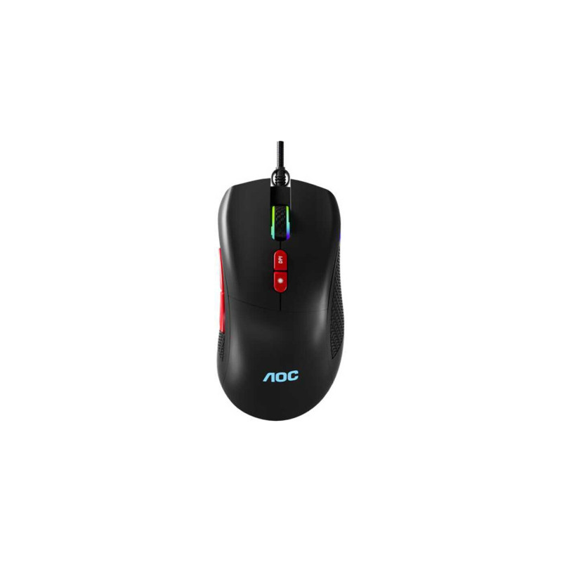 Мишка AOC GM180B LED USB Black (GM180B/LA)