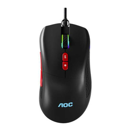 Мишка AOC GM180B LED USB Black (GM180B/LA)