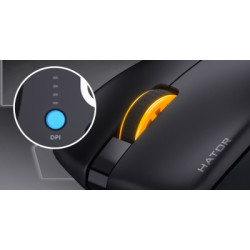 Мишка Hator Pulsar 3 Pro Wireless Black (HTM640)