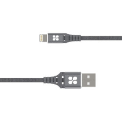 Дата кабель USB 2.0 AM to Lightning 1.2m grey Promate (nervelink-i.grey)