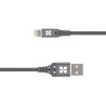 Дата кабель USB 2.0 AM to Lightning 1.2m grey Promate (nervelink-i.grey)