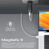 Дата кабель USB-C to MagSafe 3 white Promate (magcord-140pd.white)