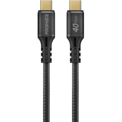 Дата кабель USB-C to USB-C 2.0m Promate (powerbolt240-2m.black)