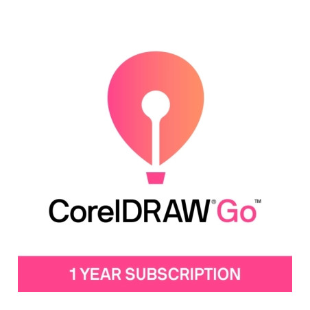 ПЗ для мультимедіа Corel CorelDRAW Go 365-Day Subscription EN/FR/DE/IT/ES/BP/NL Windows/Mac (ESDCDGOSUB1Y)