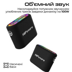 Акустична система HiFuture Vocalist 200 Black (vocalist200.black)