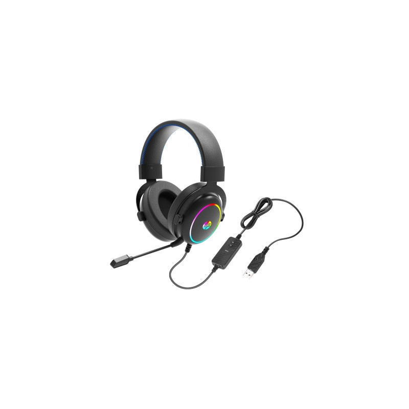 Навушники HP DHE-8005S RGB 7.1 Black (DHE-8005S)