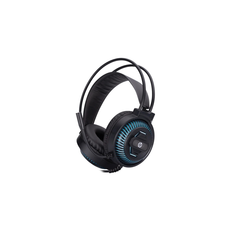 Навушники HP DHE-8001U LED USB Black (DHE-8001U)