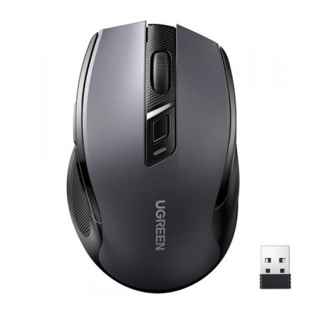 Мишка Ugreen MU006 Ergonomic Wireless Gray/Black (15063)