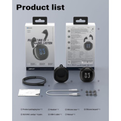 Навушники Acefast T9 Obsidian Black (6974316282570)