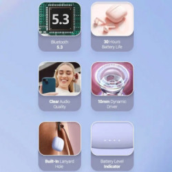 Навушники Vention Elf Earbuds E03 Pink Sand (NBHP0)