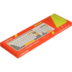 Клавіатура Canyon HKB-W03 Wireless UA Beige (CNS-HKBW03BG)