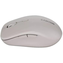 Мишка Canyon MW-12 Wireless/Bluetooth Beige (CNS-CMSW12BG)