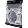 Кабель мультимедійний HDMI M to HDMI M 1.0m V2.0 white Sandberg (308-97)