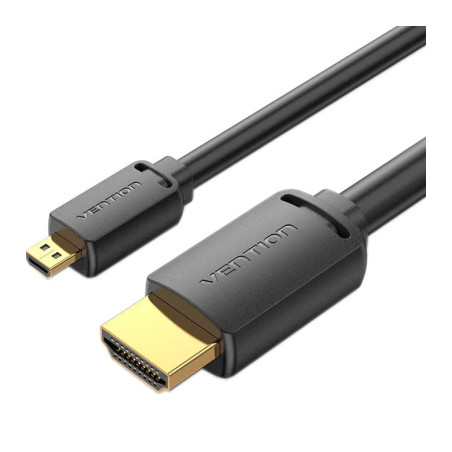 Кабель мультимедійний HDMI M to HDMI micro M 3.0m V2.0 4K 60Hz Vention (AGIBI)