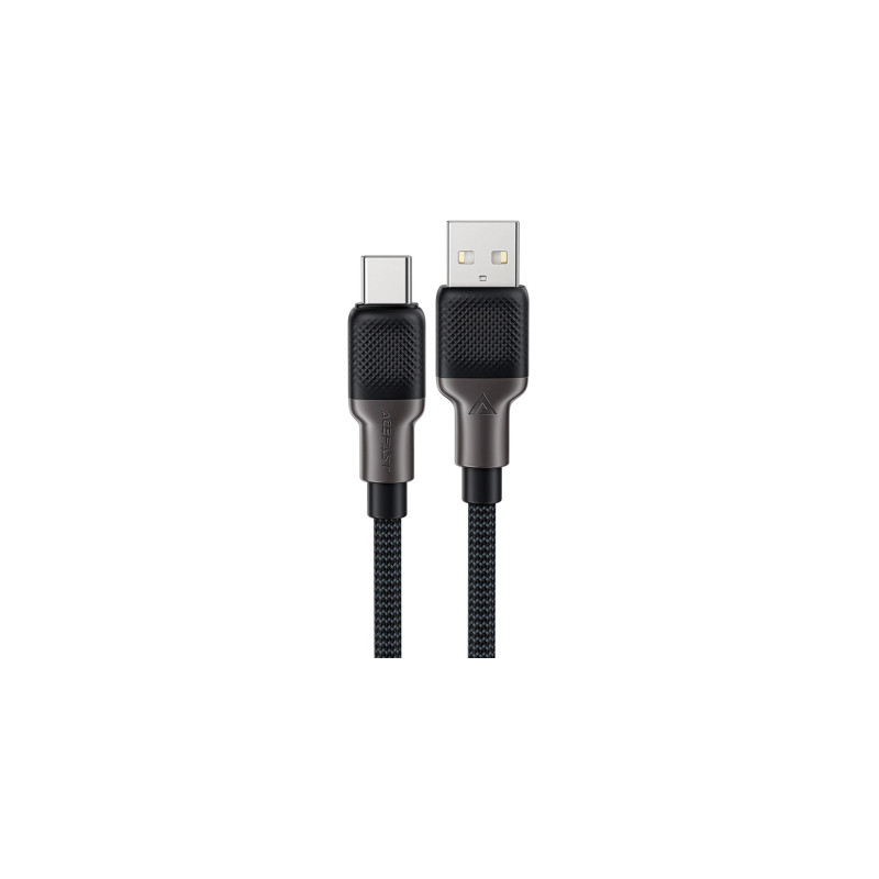 Дата кабель USB 2.0 AM to USB-C 1.2m 3.0A silicone braid Acefast (6974316283126)